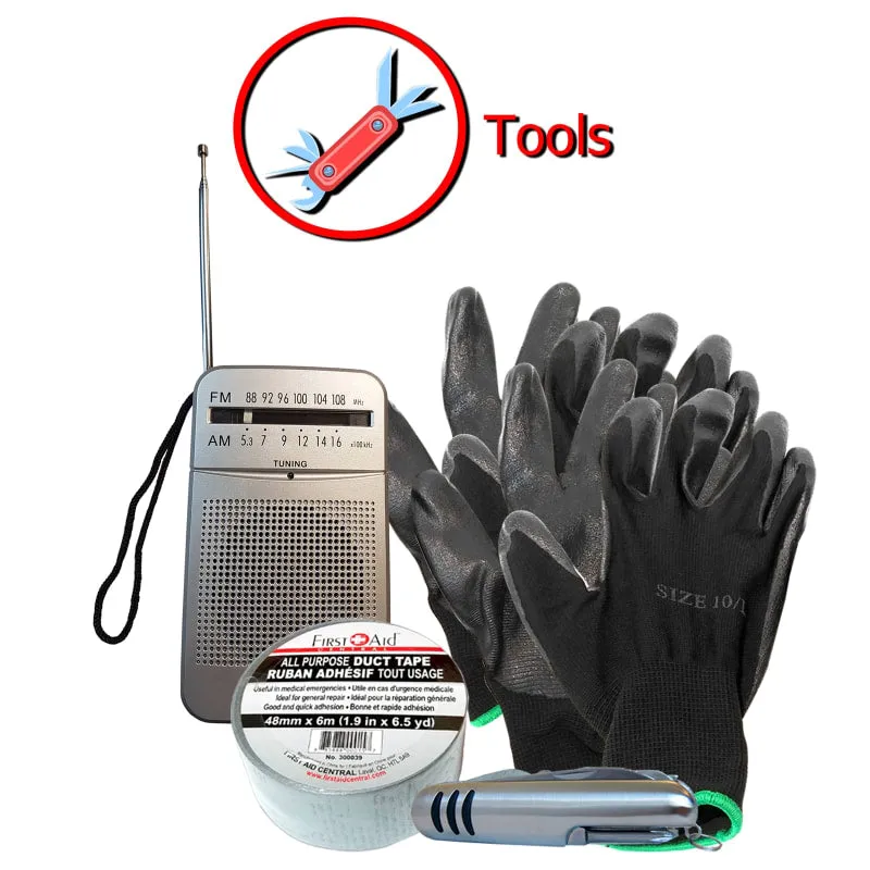 4 Person 72 Hour Emergency Survival Kit