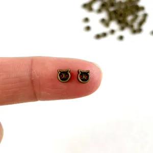 4mm Mini Cat buttons 10pcs