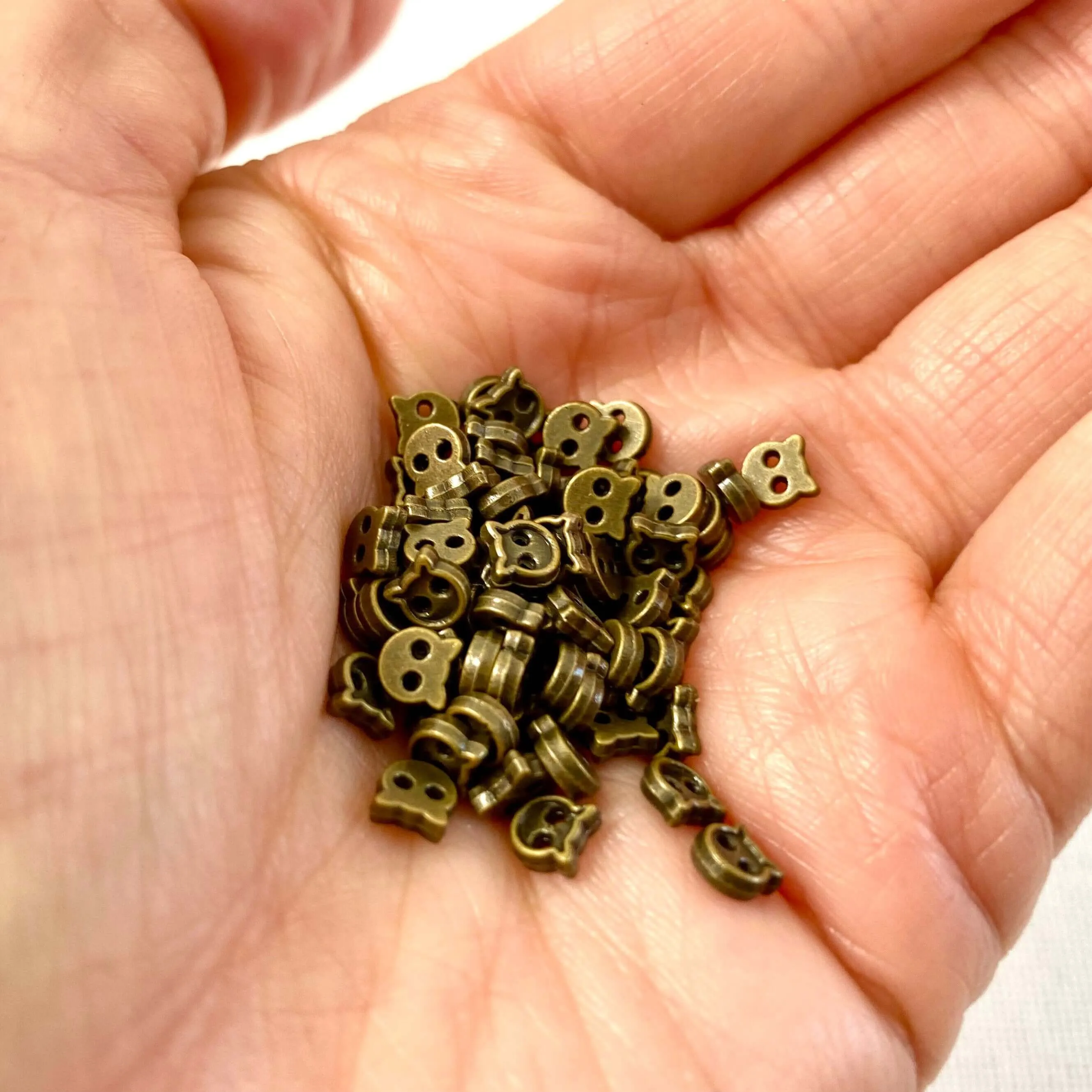 4mm Mini Cat buttons 10pcs