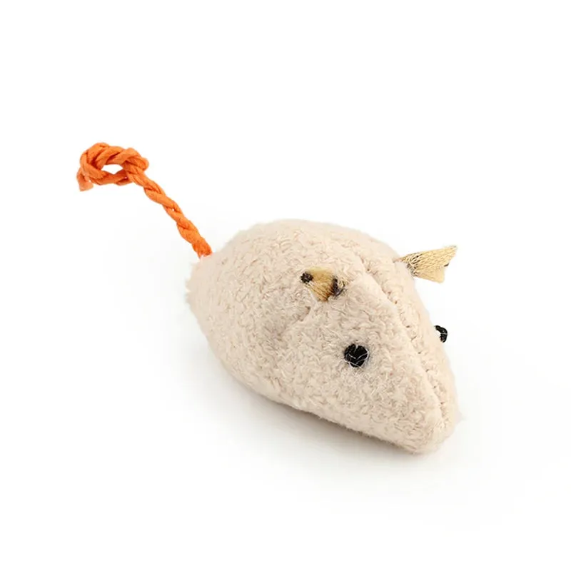 6-Pack Plush Catnip Mice Toy Set for Cats