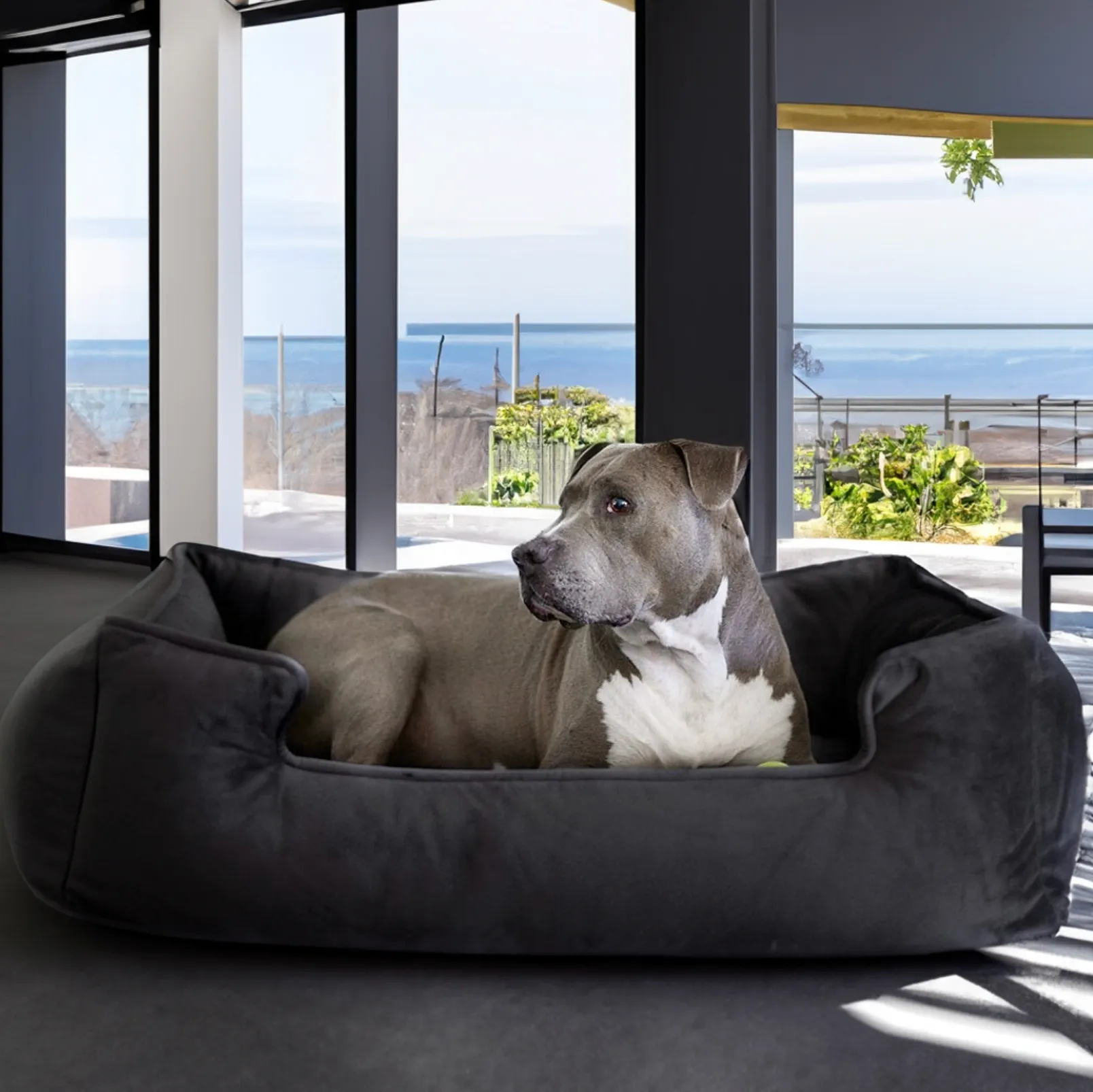 Ali Jewel Ortho Lounger® Companion-Pedic® Luxury Dog Bed