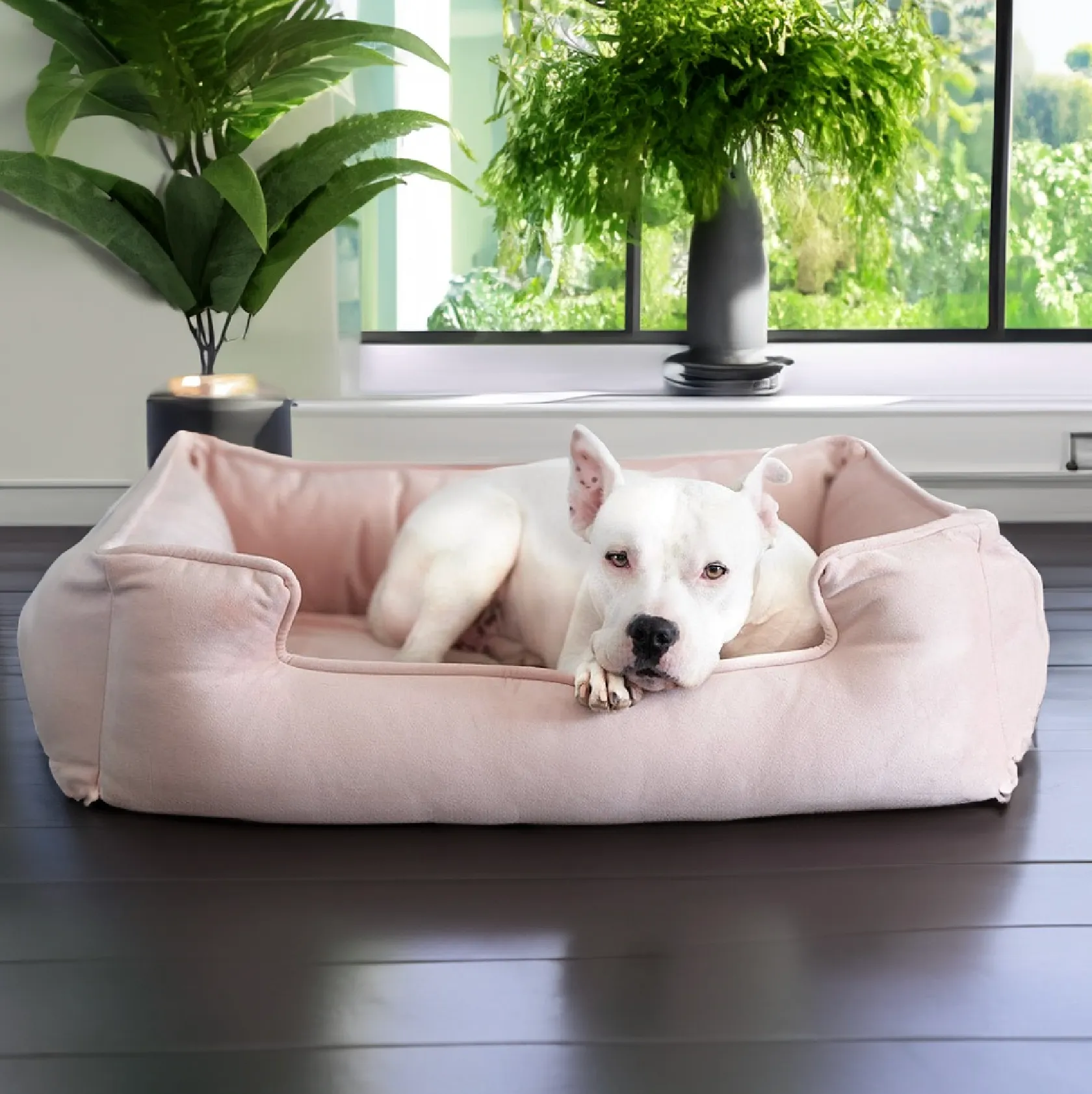Ali Jewel Ortho Lounger® Companion-Pedic® Luxury Dog Bed