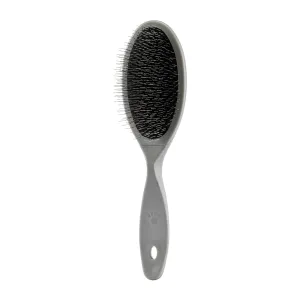 Artero Oval, Long Pin Slicker Brush (Left Handed) - Grey (P313)