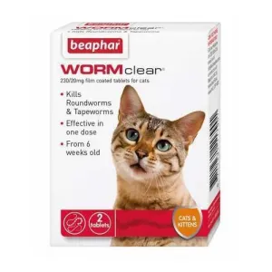 Beaphar Cat Wormclear 2tabs