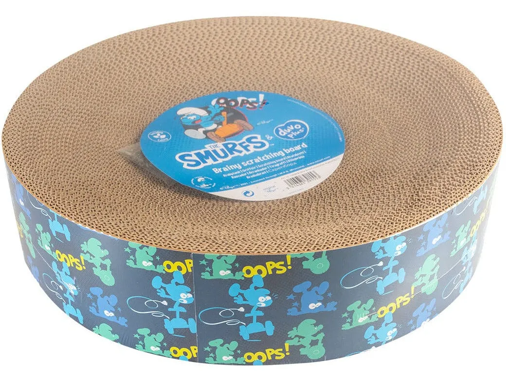 Brainy Smurf scratching board 41x41x10