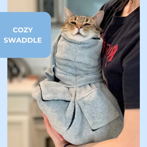 Calm & Cozy Cat Wrap Medium