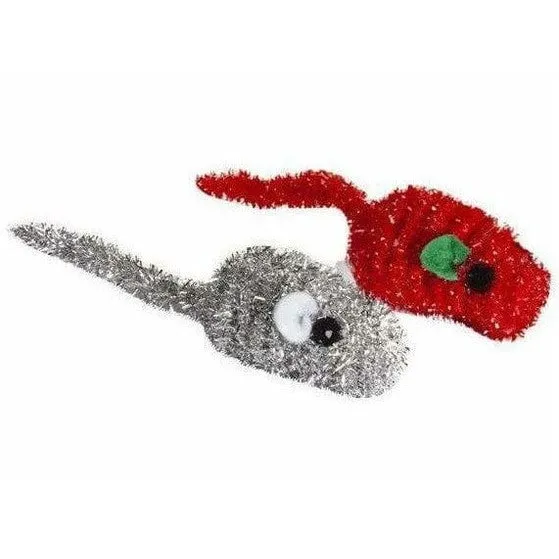 Cat toy - Christmas mice (6pcs)