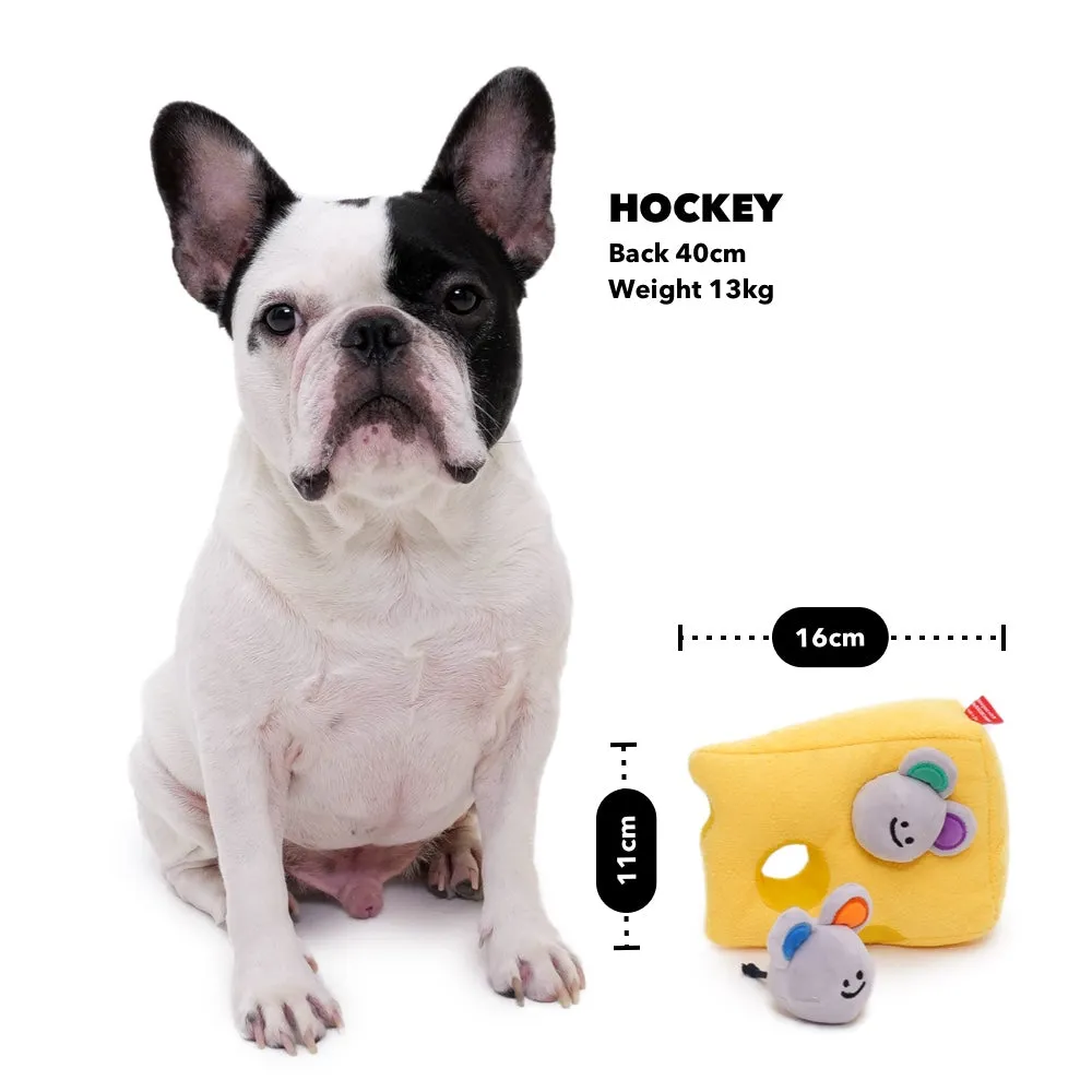 Cheese Dog Hunting Toy