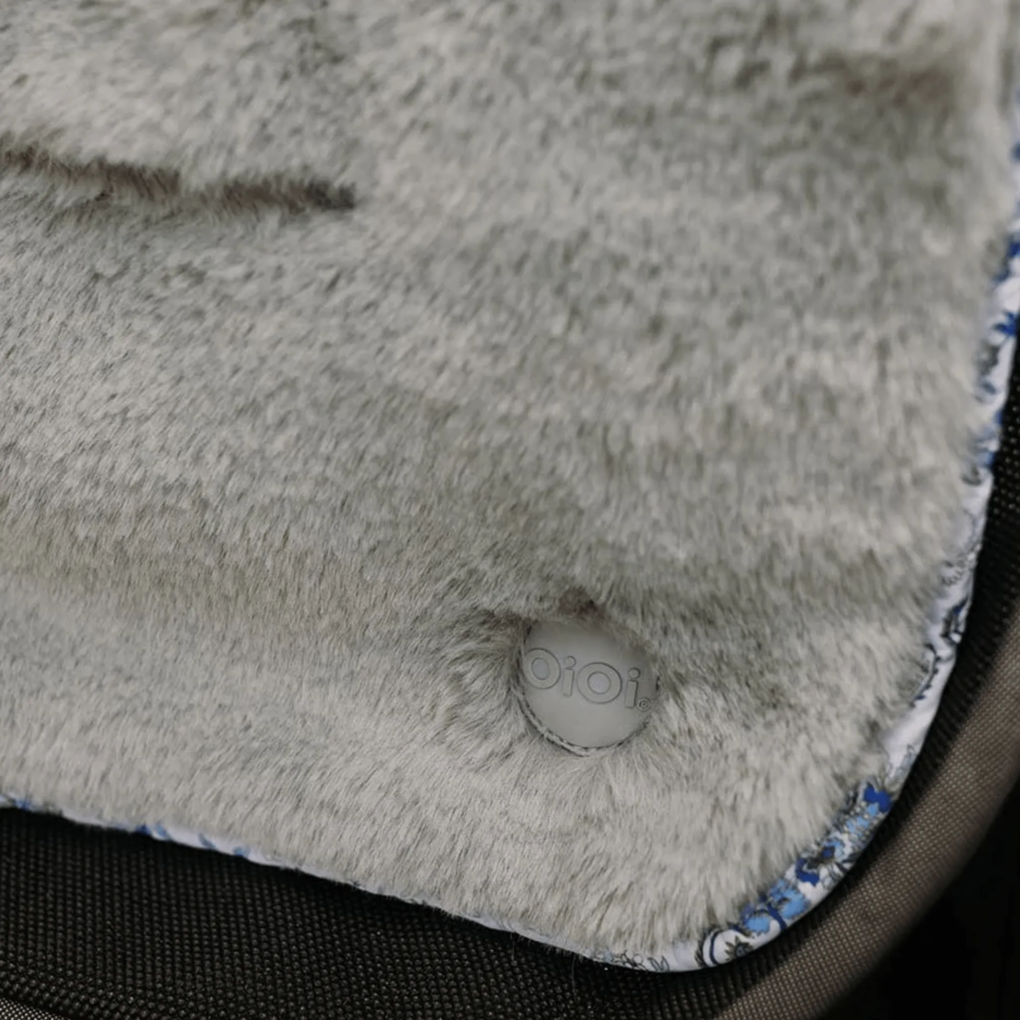 Cozy Fleece Pram Liner - Blue Paisley