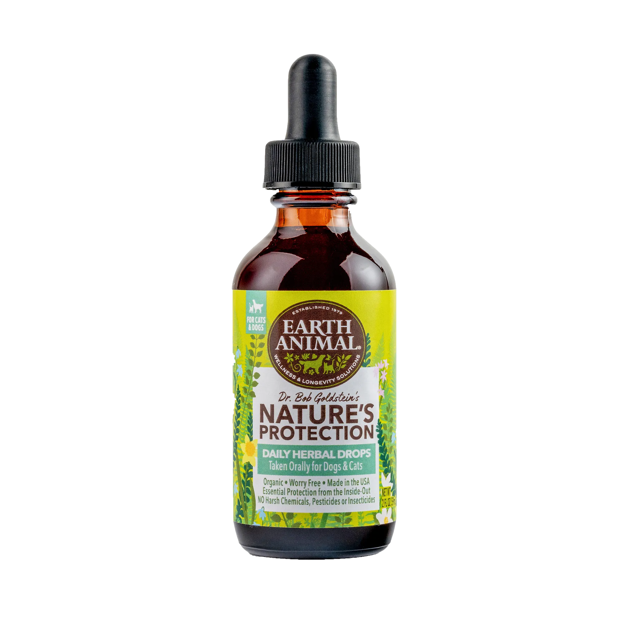 Earth Animal Nature's Protection Herbal Flea & Tick Drops
