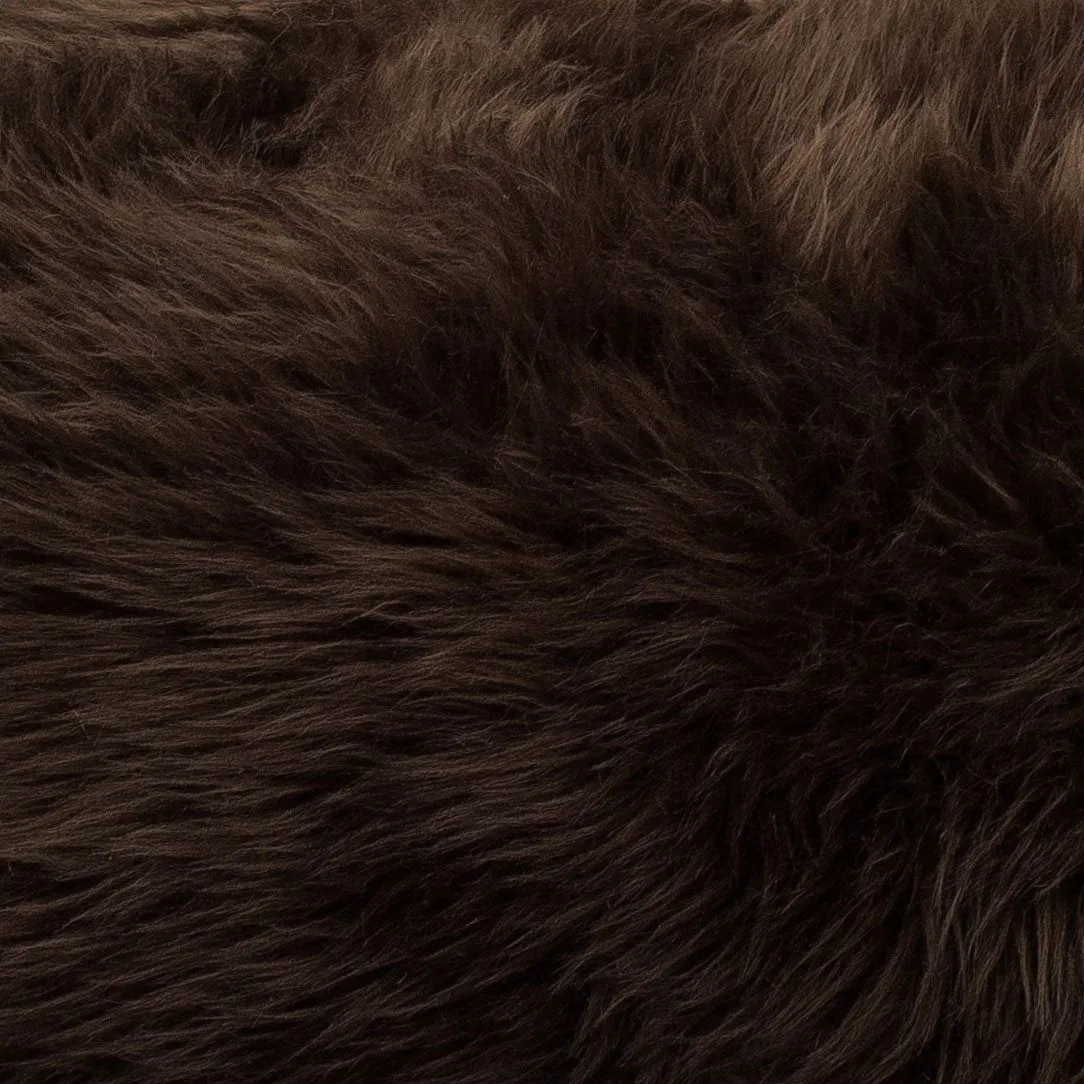 Faux Fur Shag Companion-Pedic® Rectangle Luxury Dog Bed