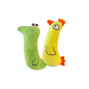 Hand Made Catnip Cat Toy Frog Or Chicken