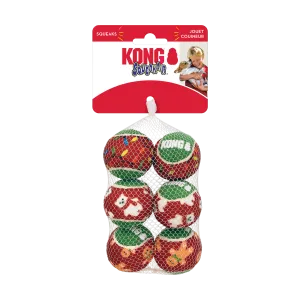 KONG - Holiday Squeaker Air Ball (Small) (6pk)