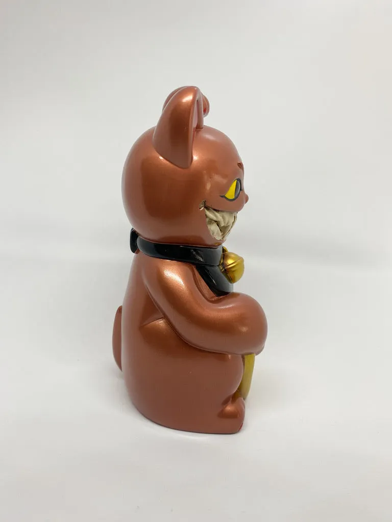 Lucky Cat Grin - Copper