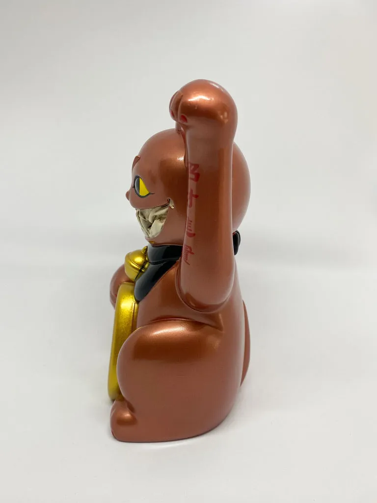 Lucky Cat Grin - Copper