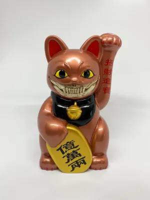 Lucky Cat Grin - Copper