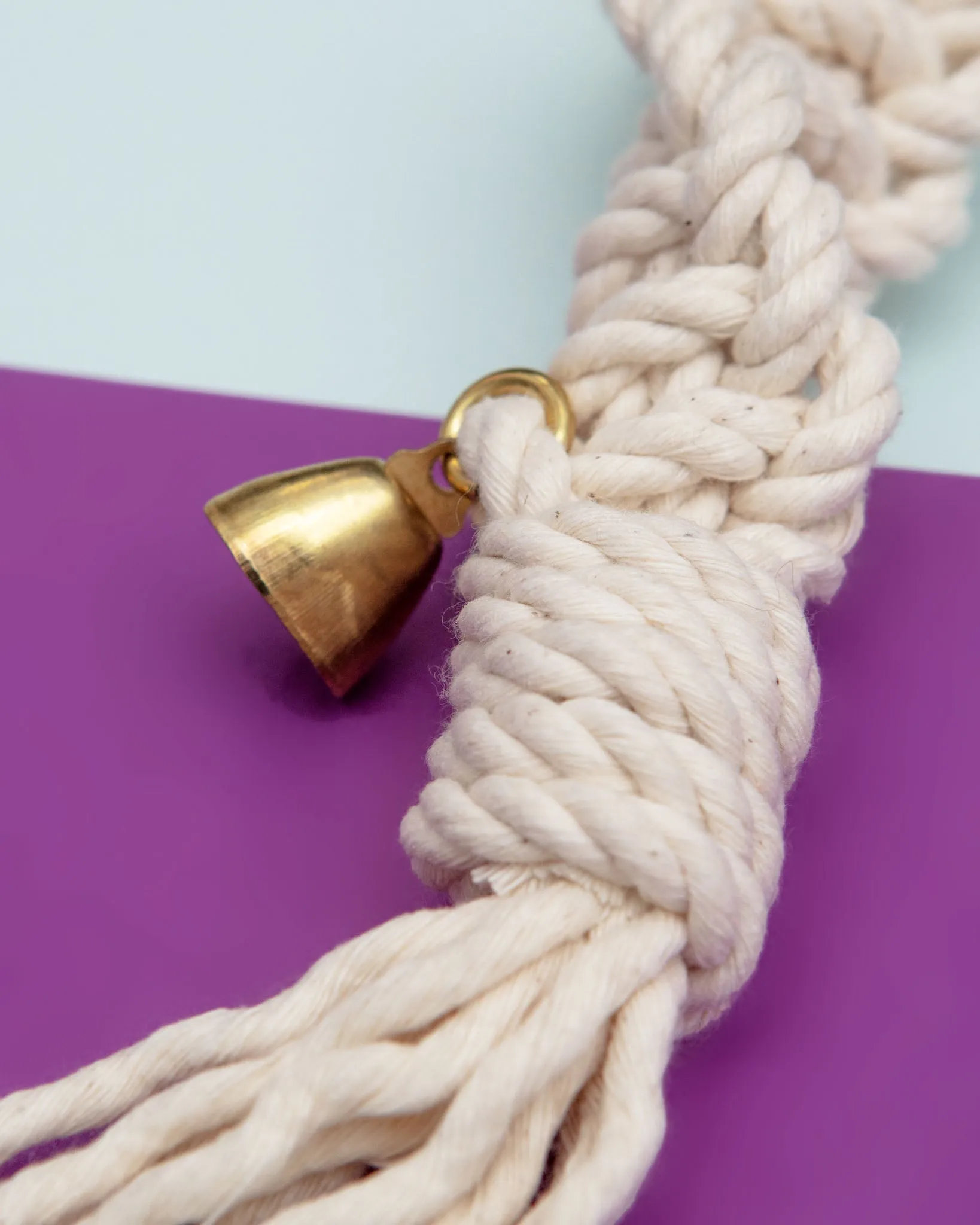 Macrame Dog Potty Bells (Made in the USA)