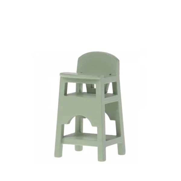 Maileg High Chair, Mouse - Mint