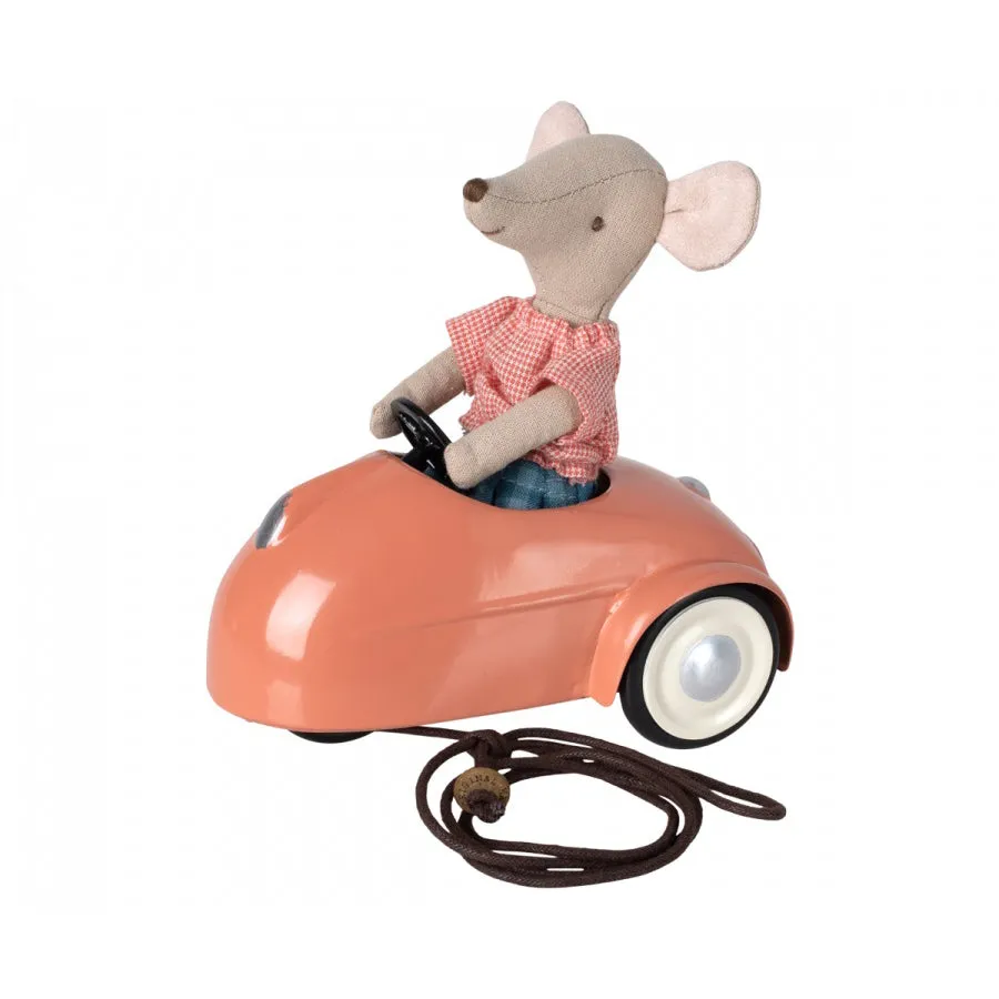 Maileg Mouse Car - Coral