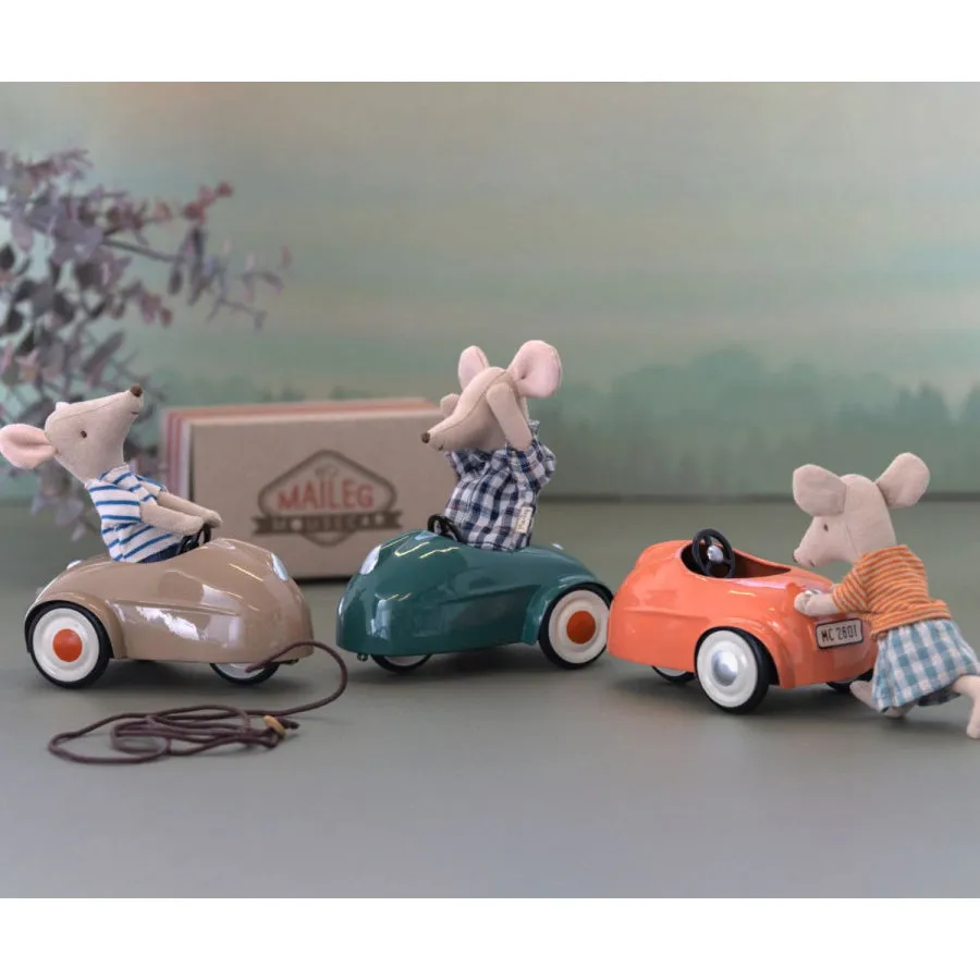Maileg Mouse Car - Coral