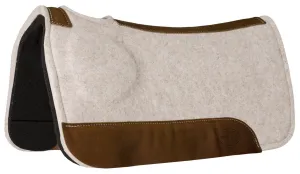 Mustang CorrectFit Contoured  Barrel Saddle Pad, 31" x 30" x 1"