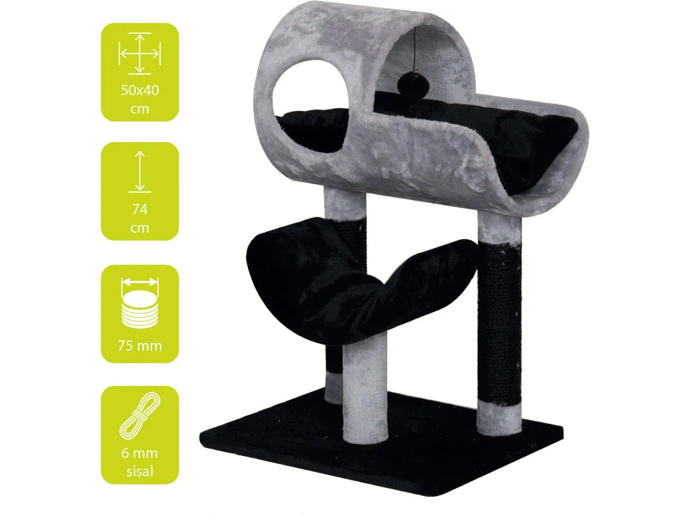 Scratching Tree Comfort Preston 50X40X74Cm