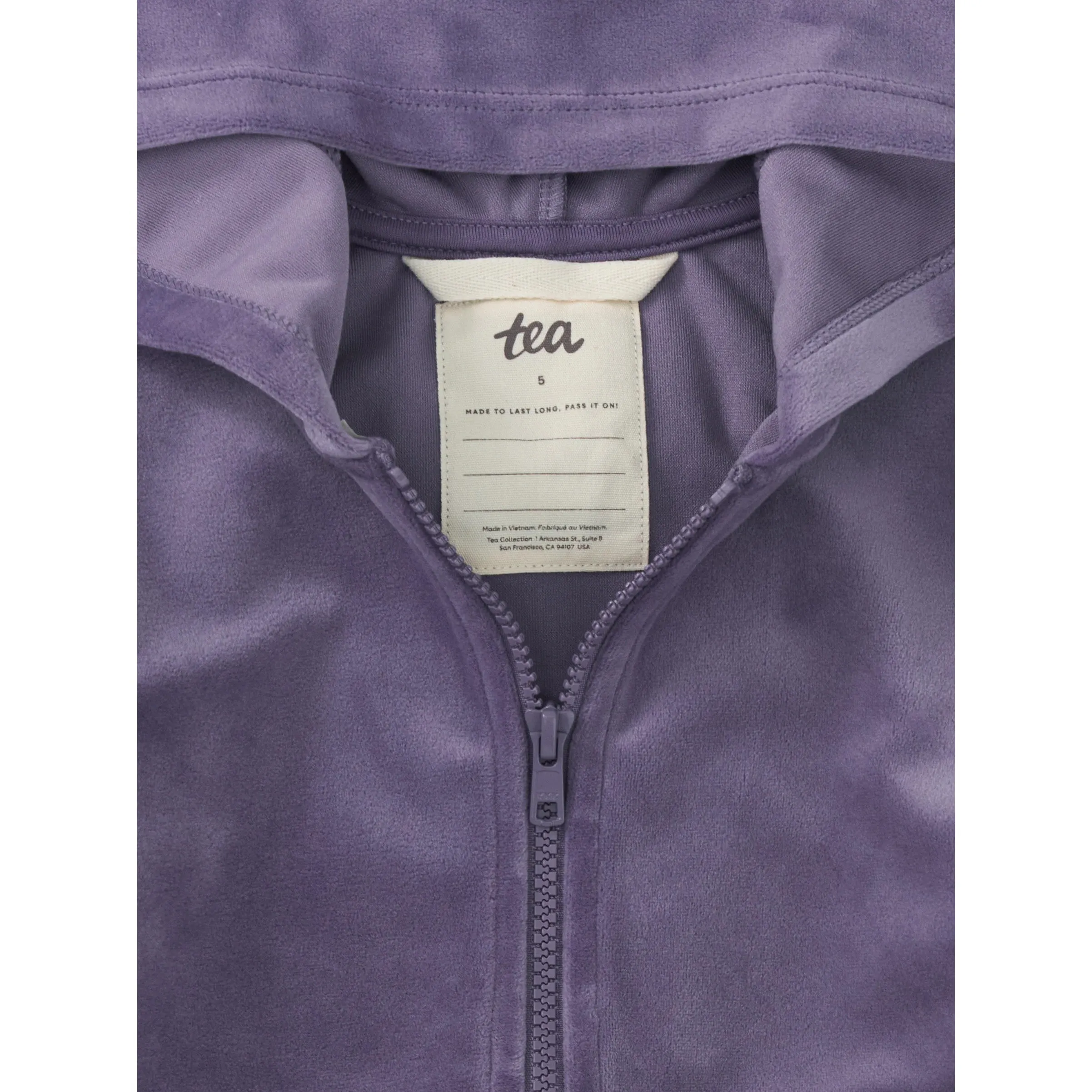 Shadow Cat Ears Velour Hoodie