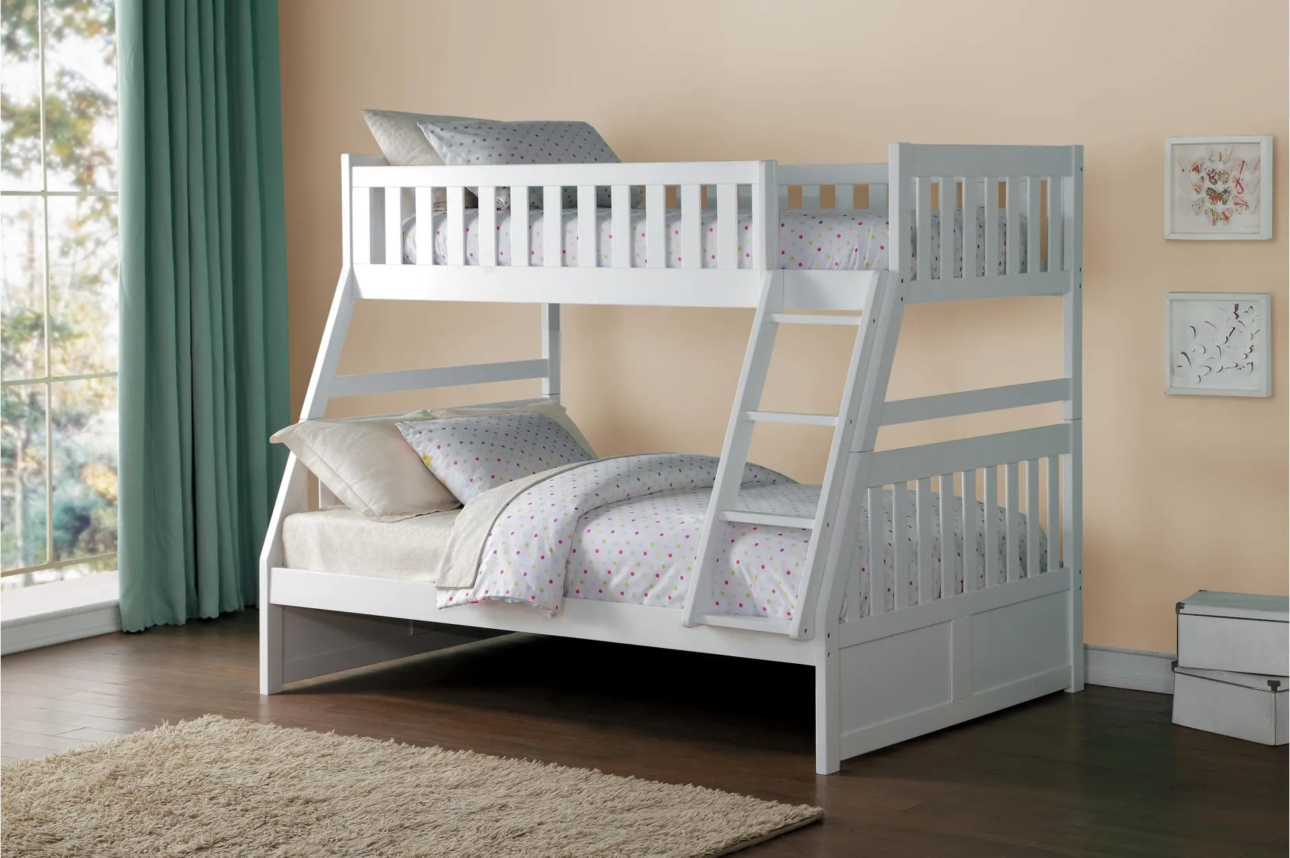 Single/Double Bunkbed with Chest and Night Stand Options