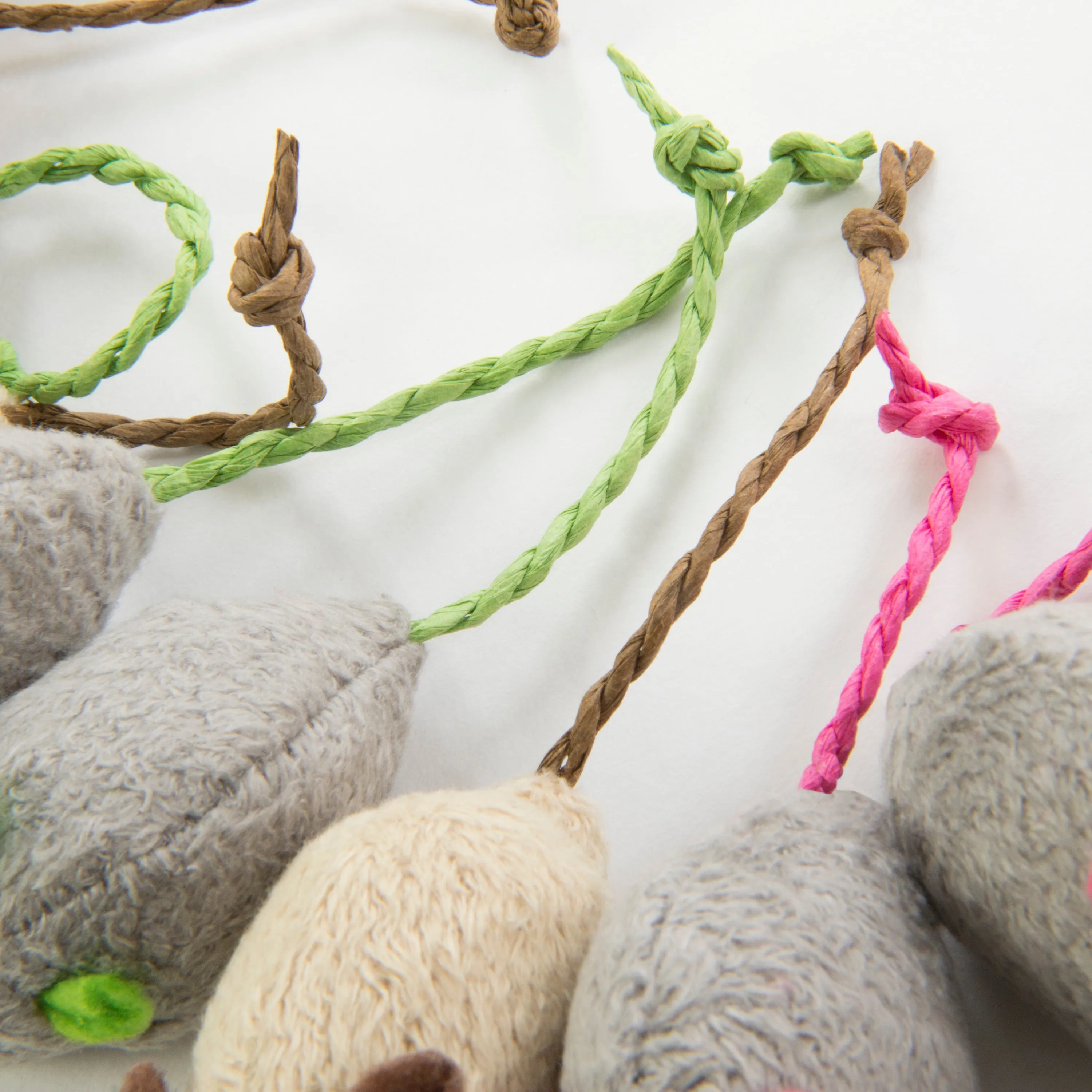 SmartyKat Skitter Critters (Set of 10) Value Pack Plush Catnip Cat Toys