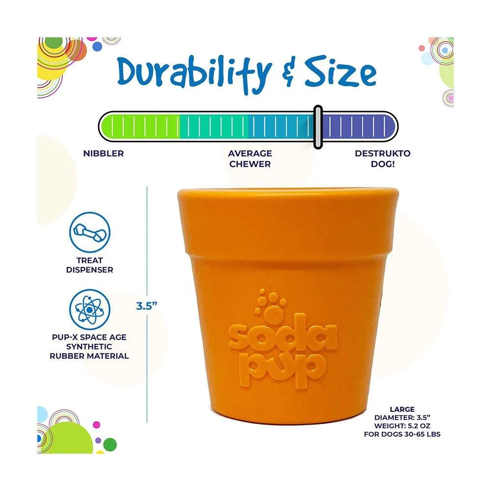 Sodapup PUP-X Flower Pot Enrichment Feeder for Dogs