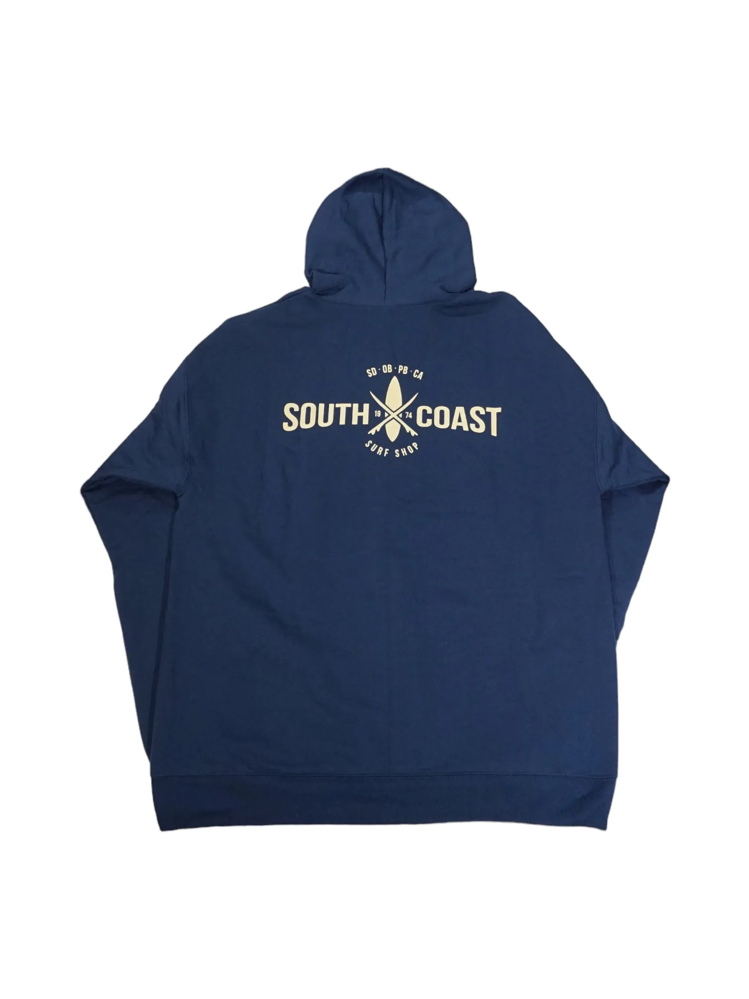 South Coast Mens Cross Logo Zip Fleece