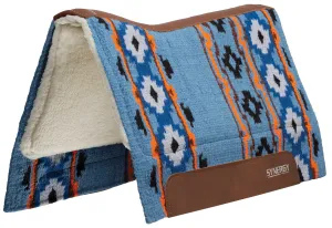 Synergy Contoured Performance Saddle Pad, Merino Fleece Lined, 33"x38", Odyssey