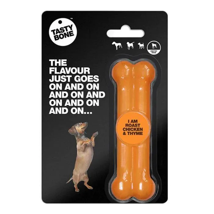 TASTY NYLON CHEWING FLAVOUR BONES FOR TOY DOGS