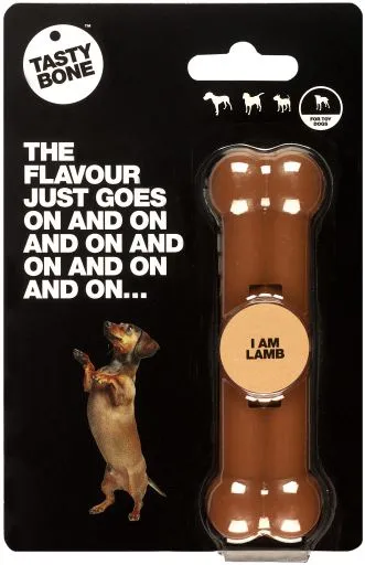 TASTY NYLON CHEWING FLAVOUR BONES FOR TOY DOGS