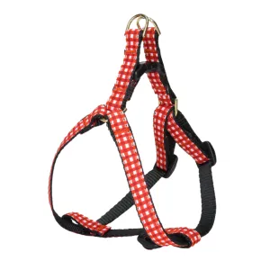 Teacup Harness | Red Gingham
