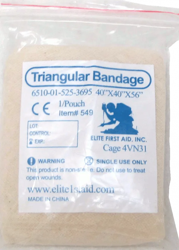 Triangular Bandage 40″ x 40″ x 56″