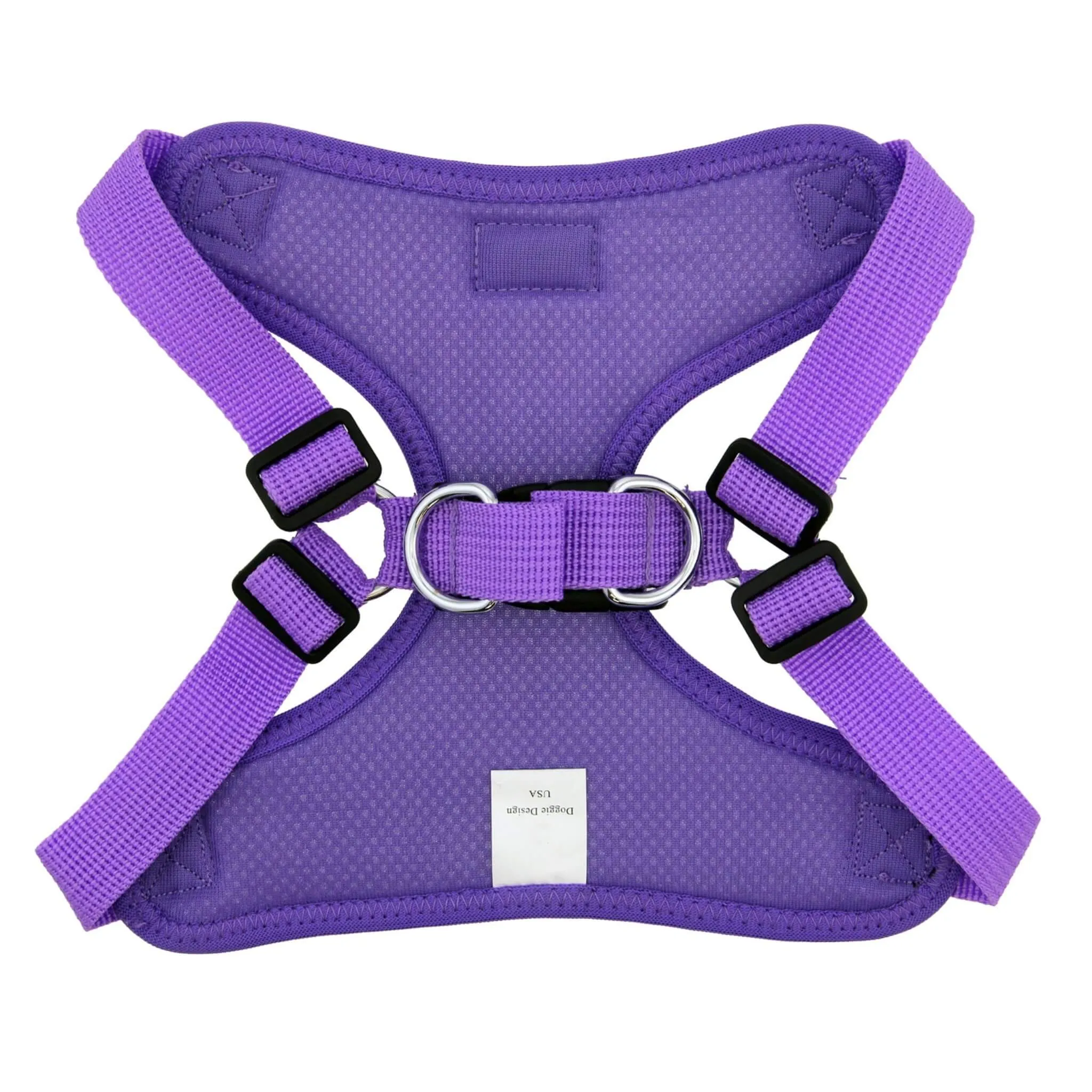 Wrap and Snap Choke Free Dog Harness - Paisley Purple