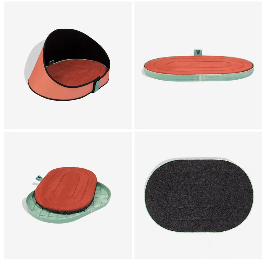 Zee.Cat Terracotta Bed