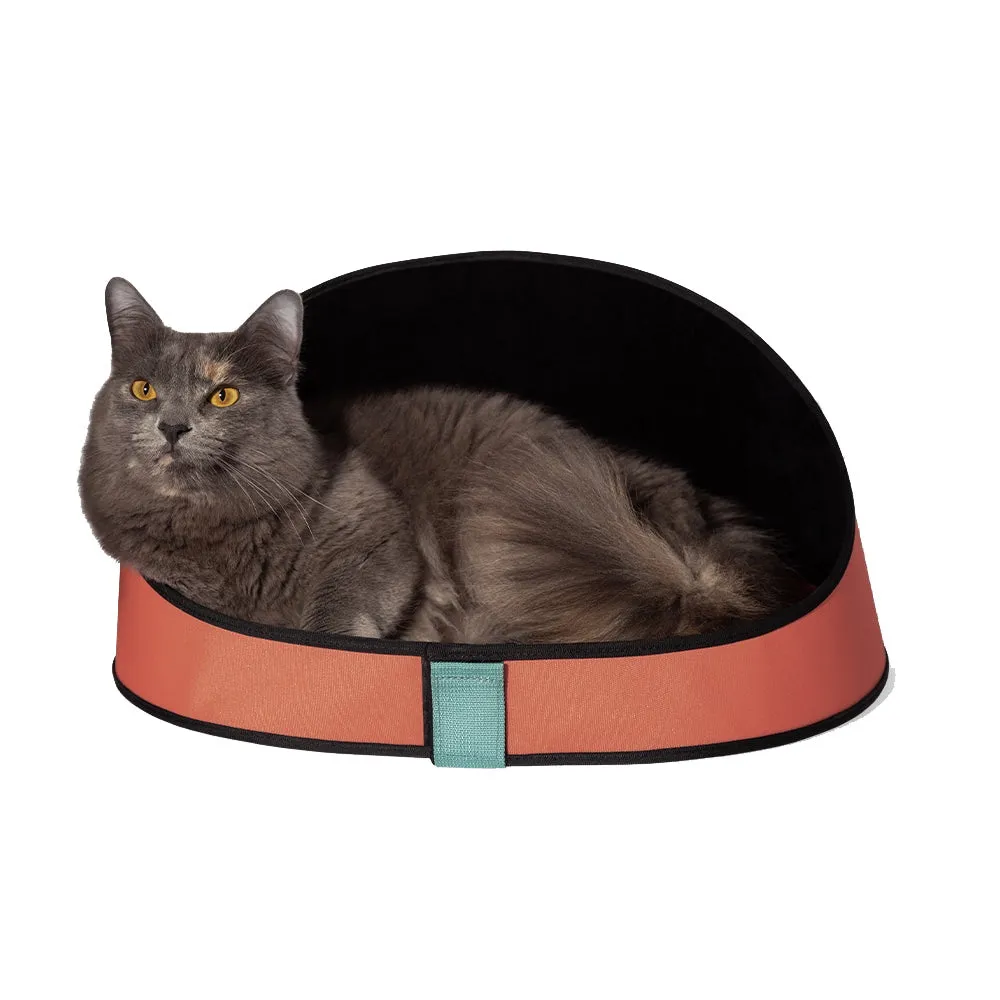 Zee.Cat Terracotta Bed